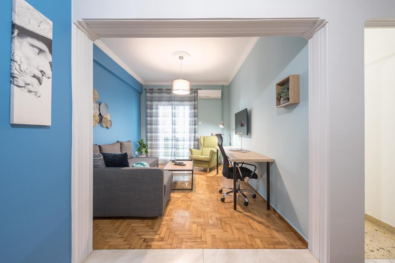 Boutique Acropolis Apartment By Cloudkeys - Just 5 Minutes Walk To Acropolis Museum Athens Luaran gambar
